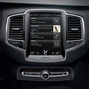 Photo tablette tactile Volvo XC90 II (2014)