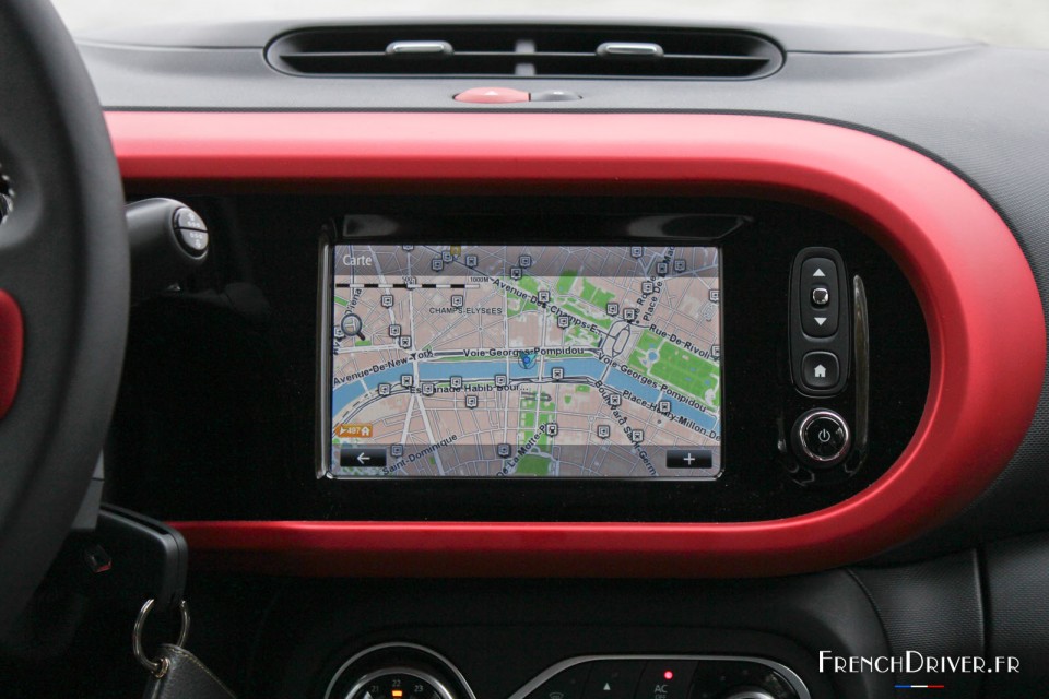 Ecran tactile GPS R-Link Evolution - Renault Twingo 3 Edition On