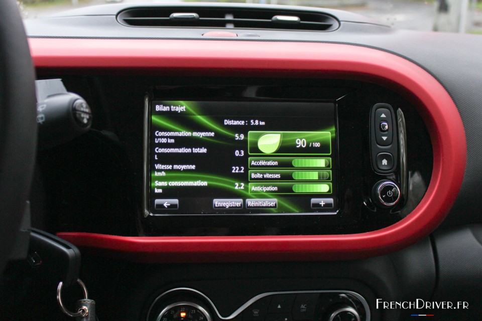 Ecran tactile multimédia - Renault Twingo 3 Edition One