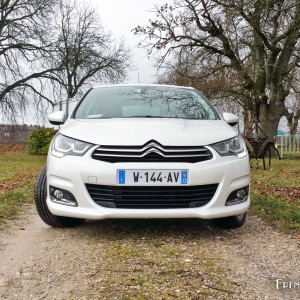 Photo essai nouvelle Citroën C4 restylée (2015)