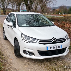 Photo essai nouvelle Citroën C4 restylée (2015)