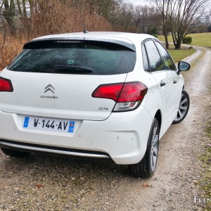 Photo essai nouvelle Citroën C4 restylée (2015)