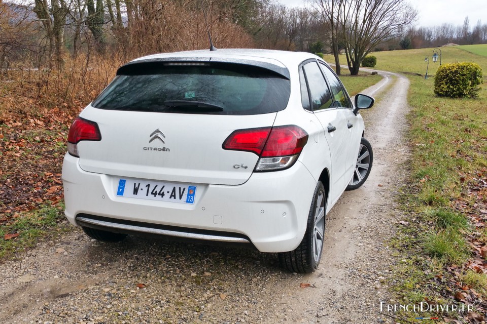 Photo essai nouvelle Citroën C4 restylée (2015)