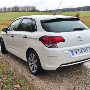 Photo essai nouvelle Citroën C4 restylée (2015)