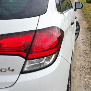 Photo essai nouvelle Citroën C4 restylée (2015)