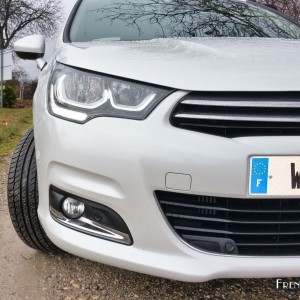 Photo essai nouvelle Citroën C4 restylée (2015)