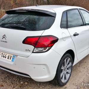 Photo essai nouvelle Citroën C4 restylée (2015)