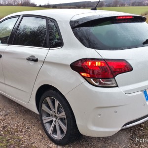 Photo essai nouvelle Citroën C4 restylée (2015)