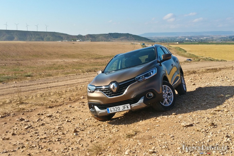 Photo essai Renault Kadjar Edition One Brun Cappuccino - Espagne