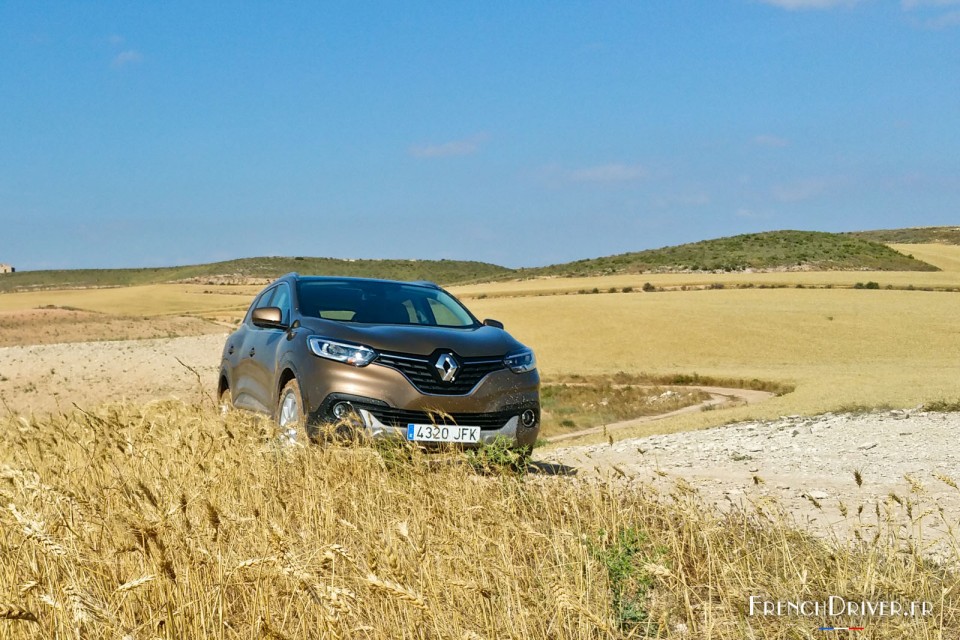 Photo essai Renault Kadjar Edition One Brun Cappuccino - Espagne