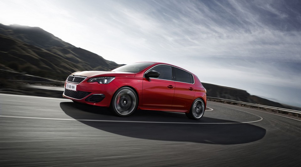 Photo officielle Peugeot 308 GTi by Peugeot Sport (2015)