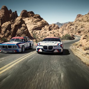 Photo officielle BMW 3.0 CSL Hommage R (2015)