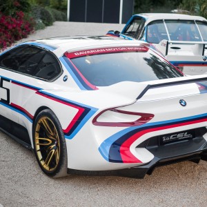 Photo officielle BMW 3.0 CSL Hommage R (2015)