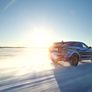 Photo : tests extrêmes nouvelle Jaguar F-Pace (2015)