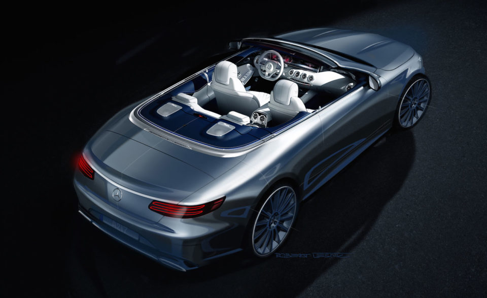 Photo officielle Mercedes Classe S Cabriolet (2015)