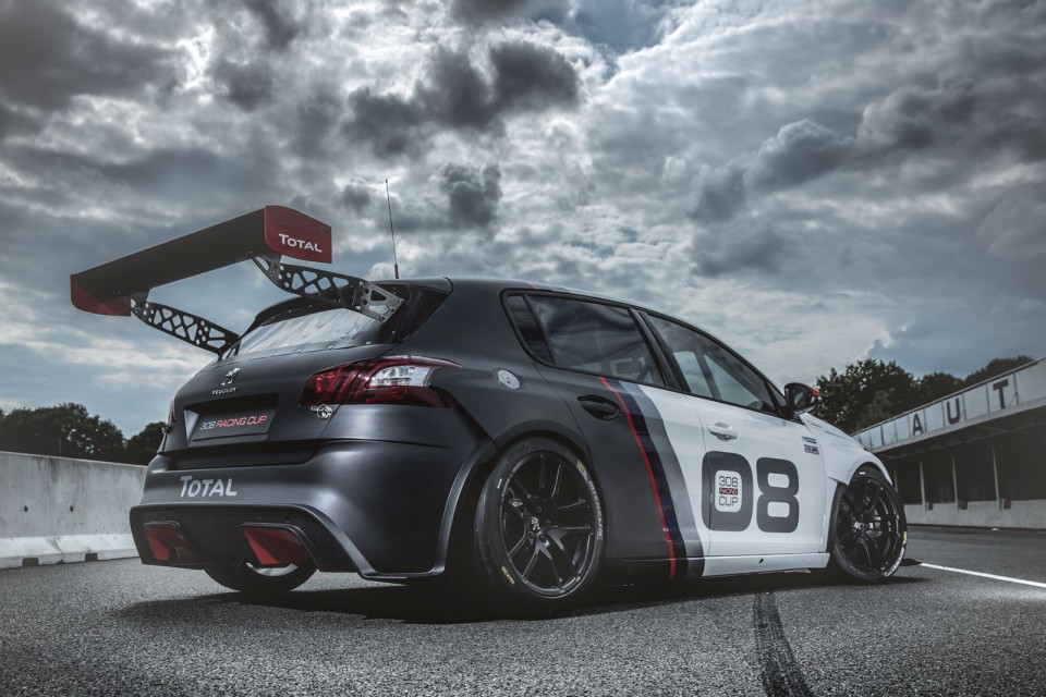 Photo 3/4 arrière Peugeot 308 Racing Cup (2015)