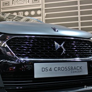 Photo calandre avant DS 4 Crossback Concept – Salon de Francfort