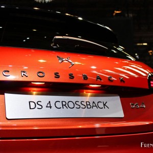 Photo coffre DS 4 Crossback – Salon de Francfort 2015