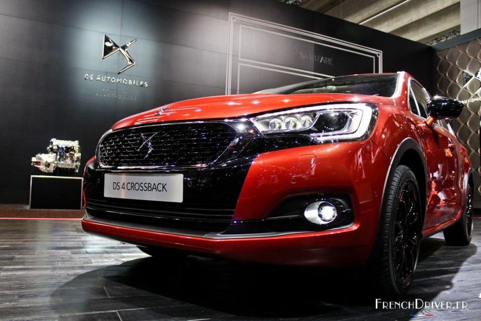 Photo face avant DS 4 Crossback - Salon de Francfort 2015