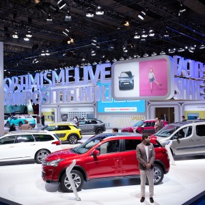 Photo stand Citroën – Salon de Francfort 2015