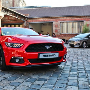 Photo Ford Mustang et Ford S-Max – #PrendreUnVirage (9 septembre 2015)