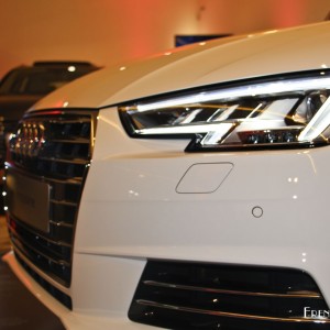 Photo bouclier avant nouvelle Audi A4 (2015)