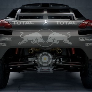 Photo officielle Peugeot 2008 DKR16 (Rallye Dakar 2016)