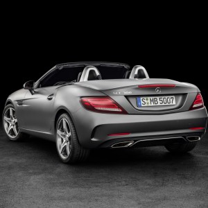 Photo 3/4 arrière Mercedes Benz SLC (2015)