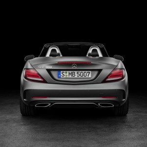 Photo face arrière Mercedes Benz SLC (2015)