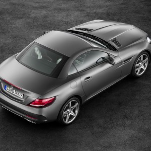 Photo nouvelle Mercedes Benz SLC fermée (2015)