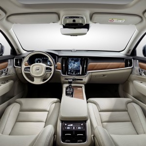 Photo tableau de bord nouvelle Volvo S90 (2015)