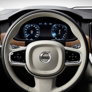 Photo volant nouvelle Volvo S90 (2015)