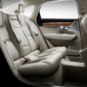 Photo banquette arrière nouvelle Volvo S90 (2015)