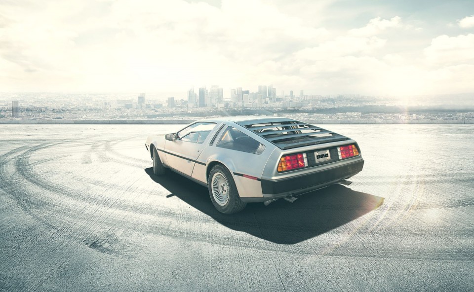 Photo officielle DeLorean DMC-12