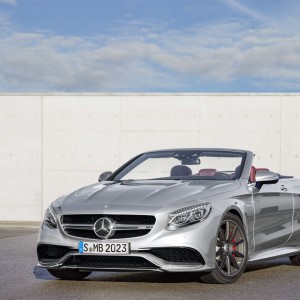 Photo 3/4 avant Mercedes AMG S 63 Cabrio Edition 130 (2016)