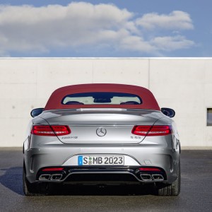 Photo face arrière Mercedes AMG S 63 Cabrio Edition 130 (2016)