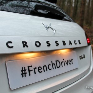 Photo hayon arrière sigle DS 4 Crossback (2016)