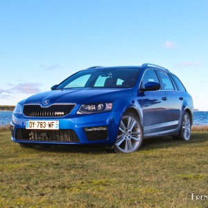 Photo 3/4 avant Skoda Octavia RS (2016)