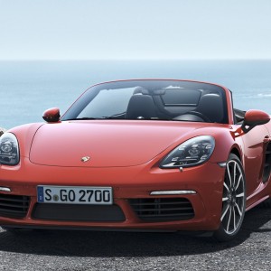 Photo officielle Porsche 718 Boxster (2016)