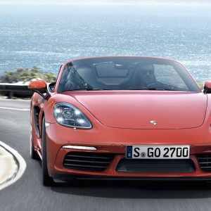 Photo officielle Porsche 718 Boxster (2016)