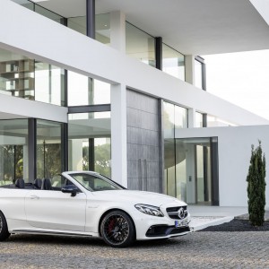 Photo 3/4 avant Mercedes-AMG C 63 S Cabriolet (A 205) – 2016