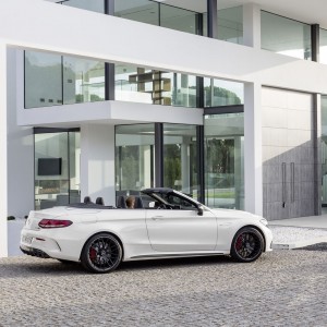 Photo 3/4 arrière Mercedes-AMG C 63 S Cabriolet (A 205) – 2016