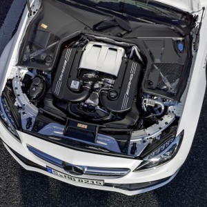 Photo moteur 4.0 V8 bi­turbo 510 ch Mercedes-AMG C 63 S Cabriol