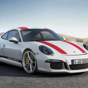 Photo officielle nouvelle Porsche 911 R (2016)