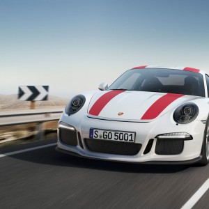 Photo officielle nouvelle Porsche 911 R (2016)