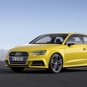 Photo 3/4 avant nouvelle Audi S3 (2016)