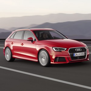 Photo 3/4 avant nouvelle Audi A3 Sportback (2016)