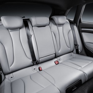 Photo banquette arrière nouvelle Audi A3 Sportback (2016)