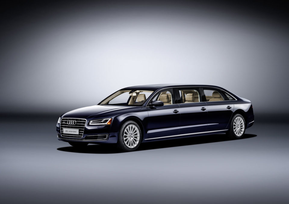 Photo officielle Audi A8 L extended (2016)