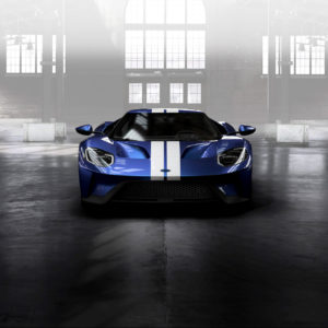 Photo officielle nouvelle Ford GT Bleu Liquid (2016)